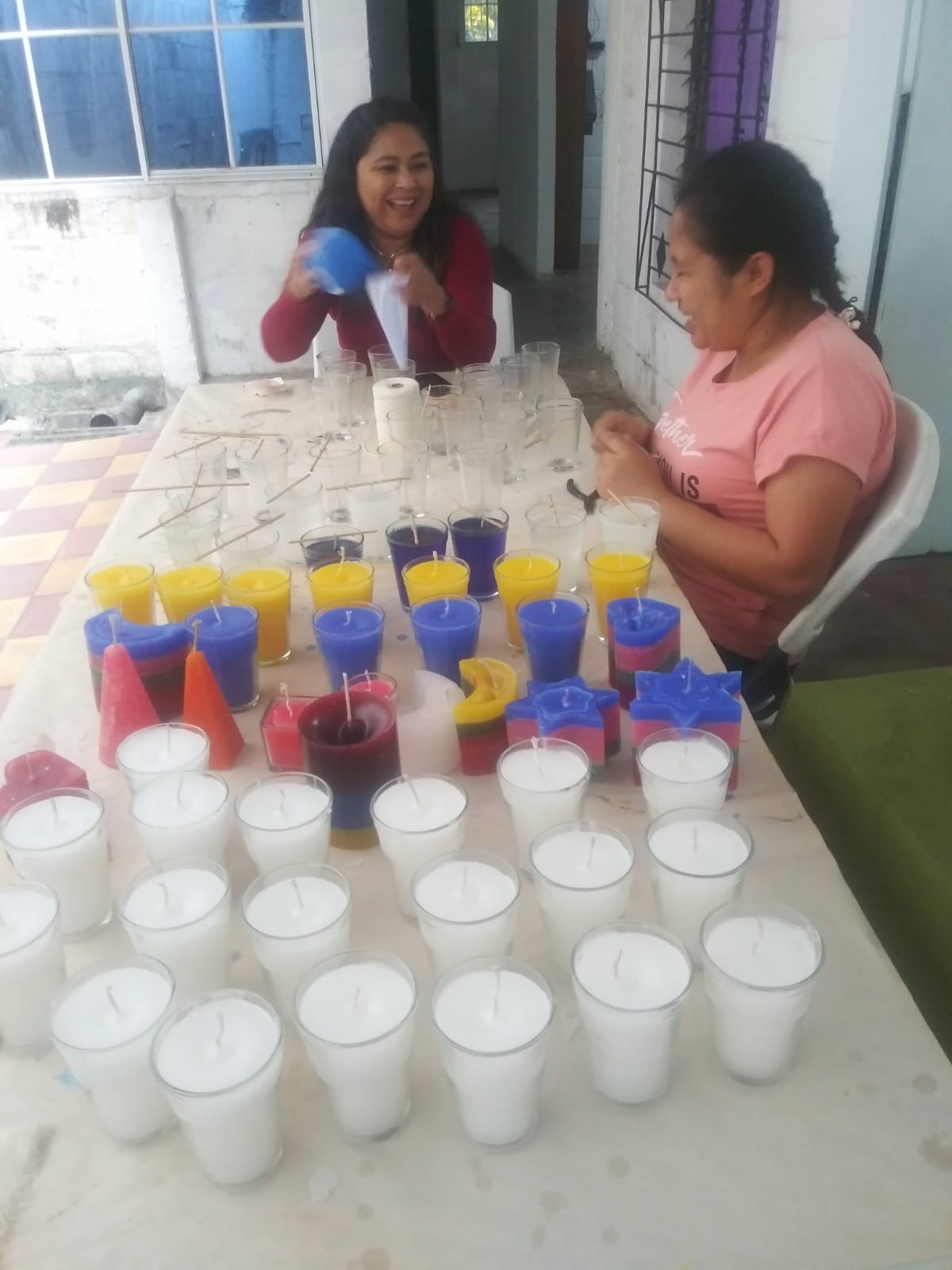 Elaboración de velas 